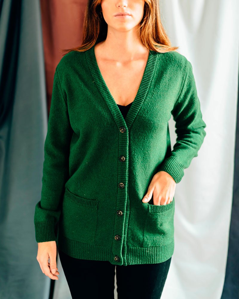 Chaqueta Zahareta, estilo y calidez que abriga Colección Campos de Lana