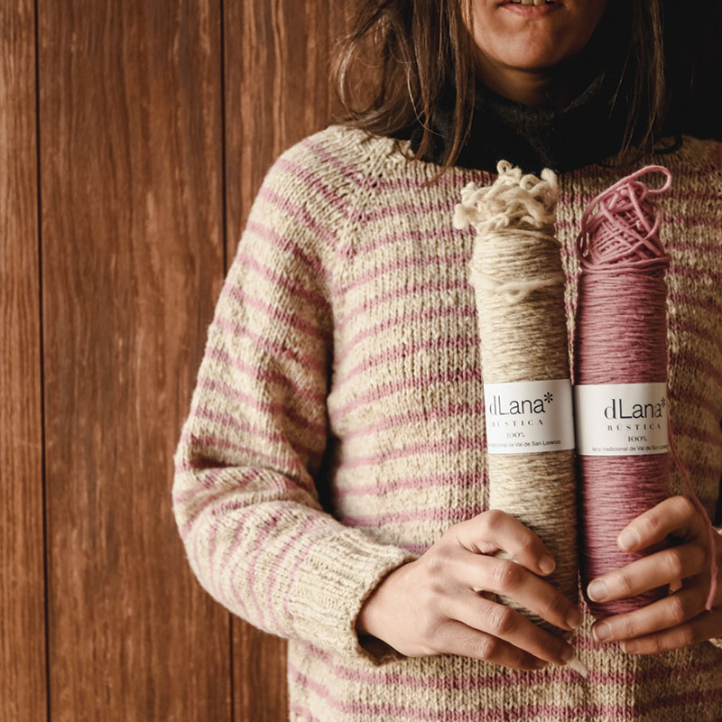Kit Raíces Pullover, diseñado en Canadá, lana española